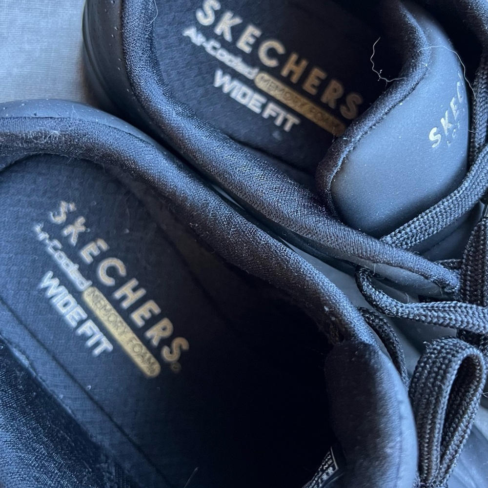 Skechers Uno Black Sneakers 6.5w - Picture 7 of 8